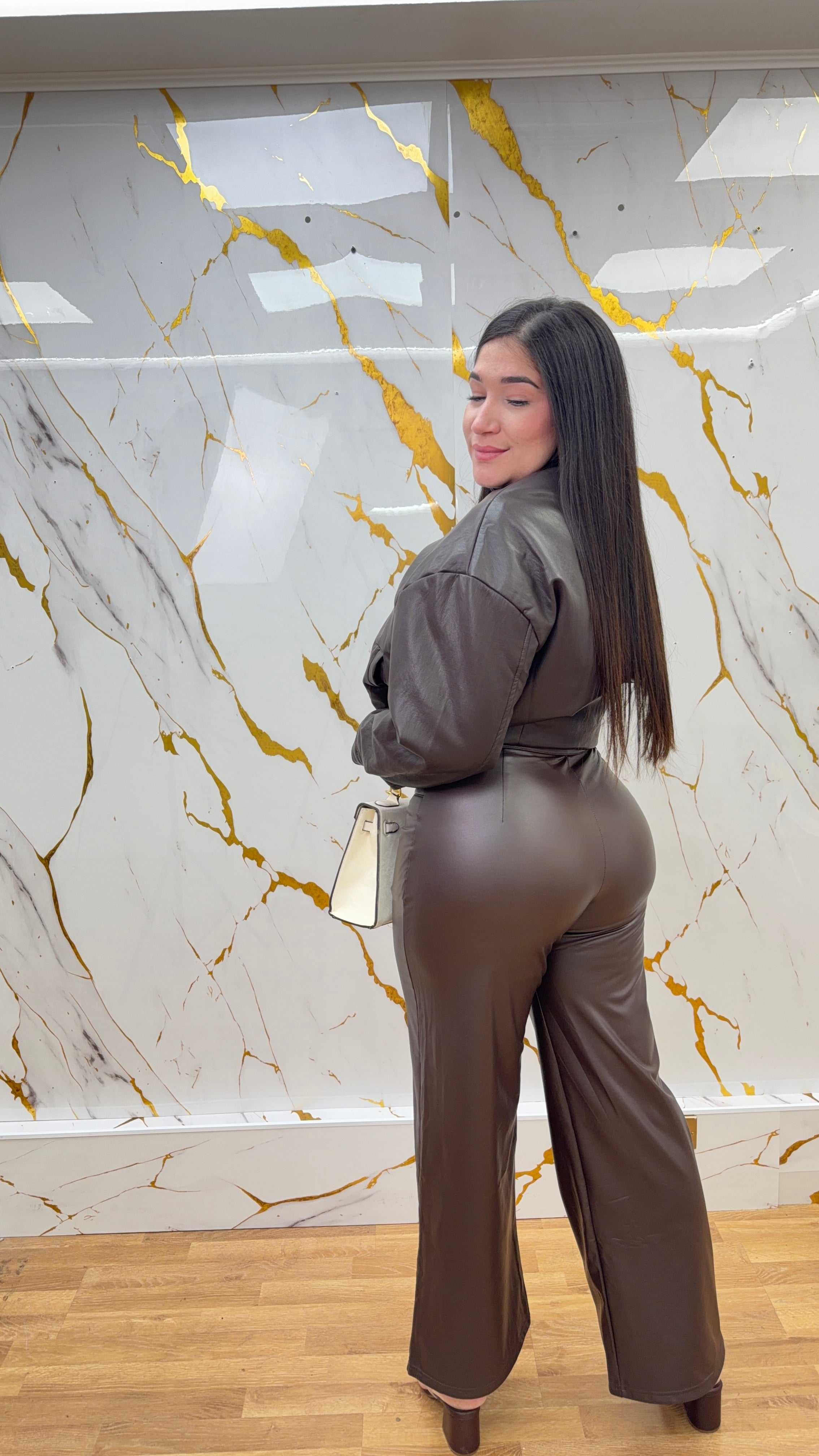 Pantalón ecocuero