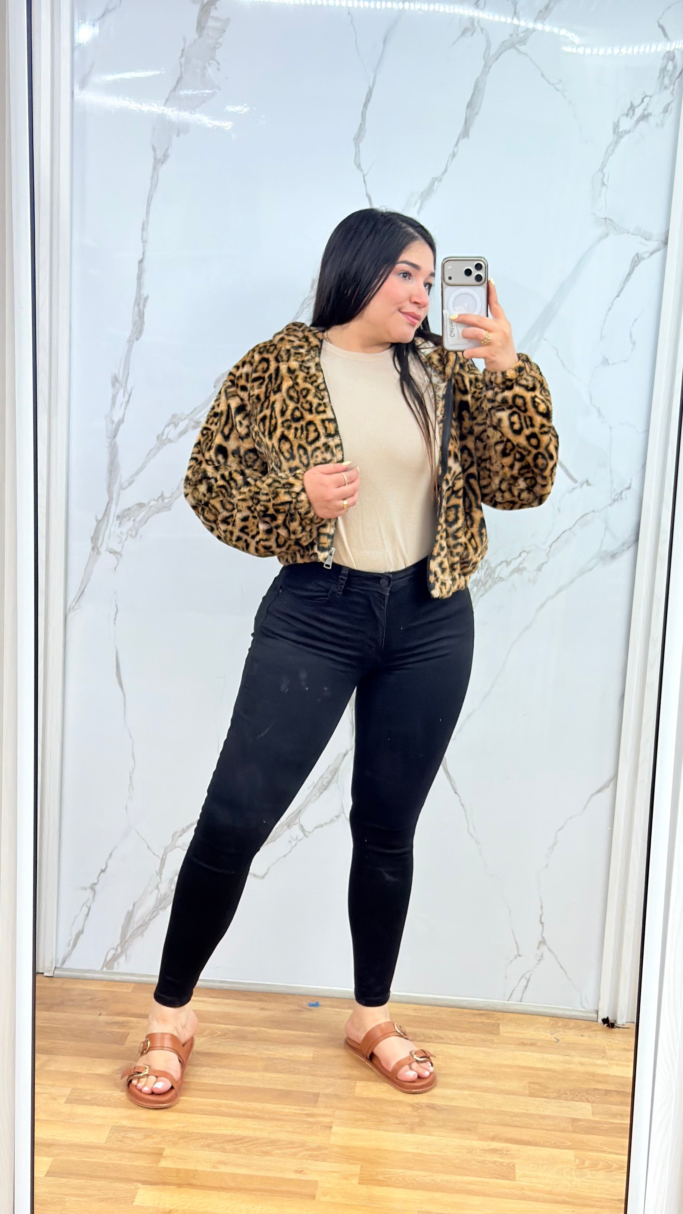 CHAQUETA ANIMAL PRINT