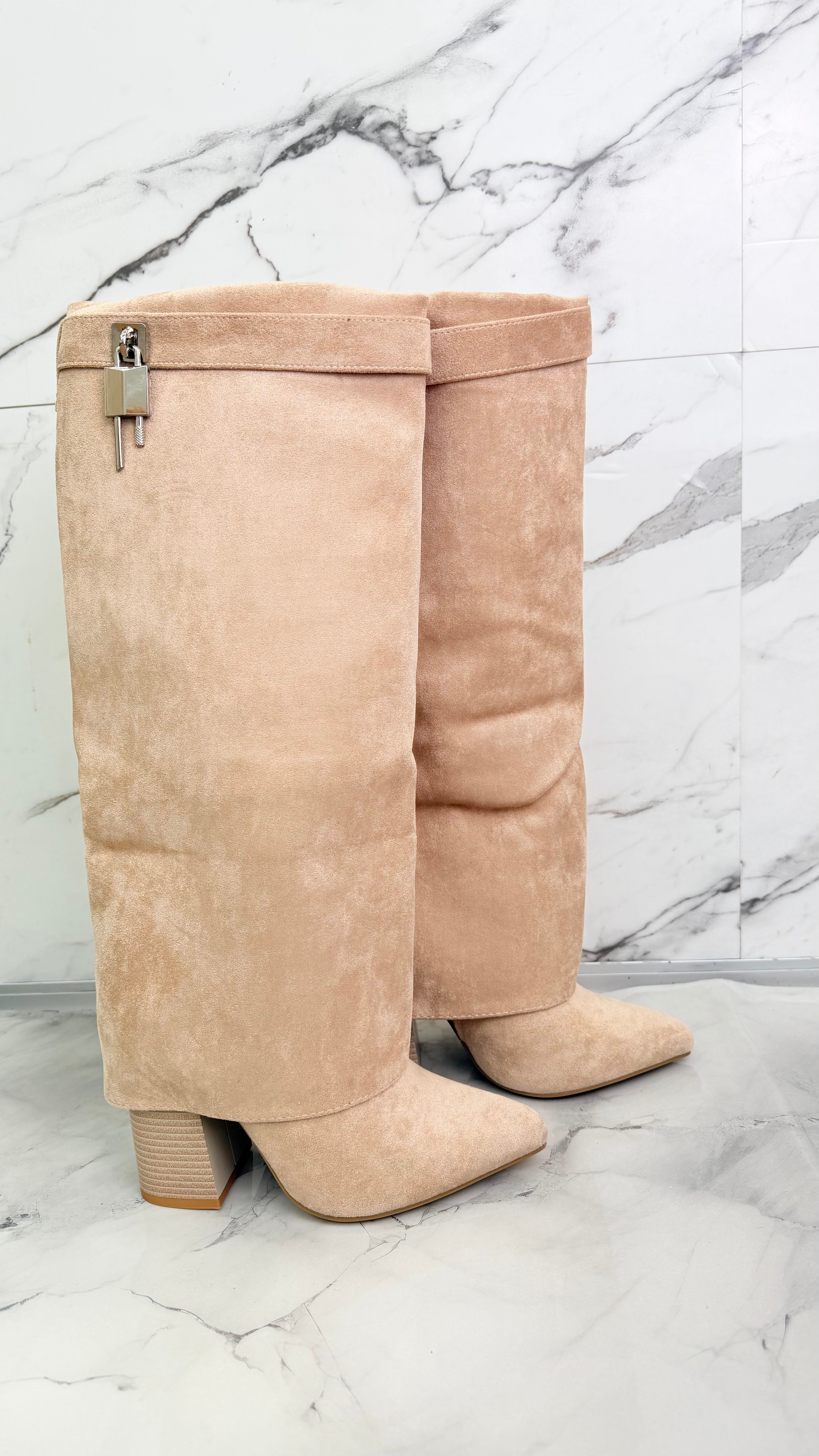 Botas texanas beige